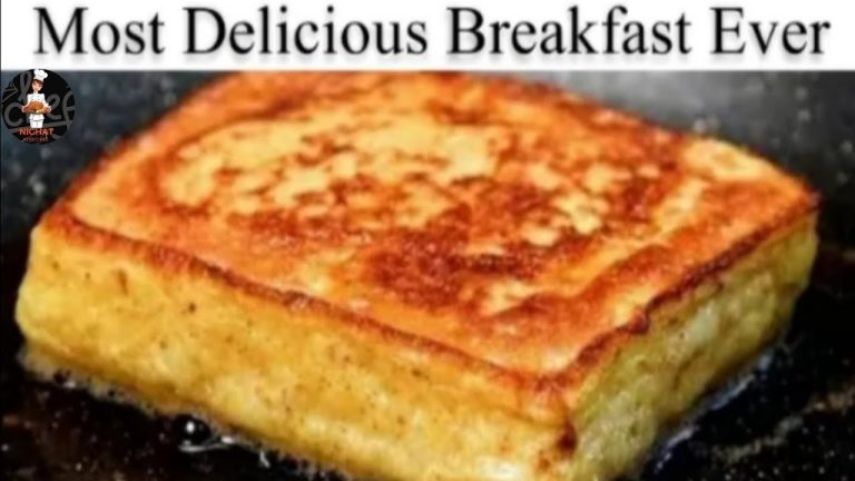 FLUFFY & DELICIOUS FRENCH TOAST BETTER THAN CAKE! Bread Egg Toast Easy & Tasty Toast Recipe |