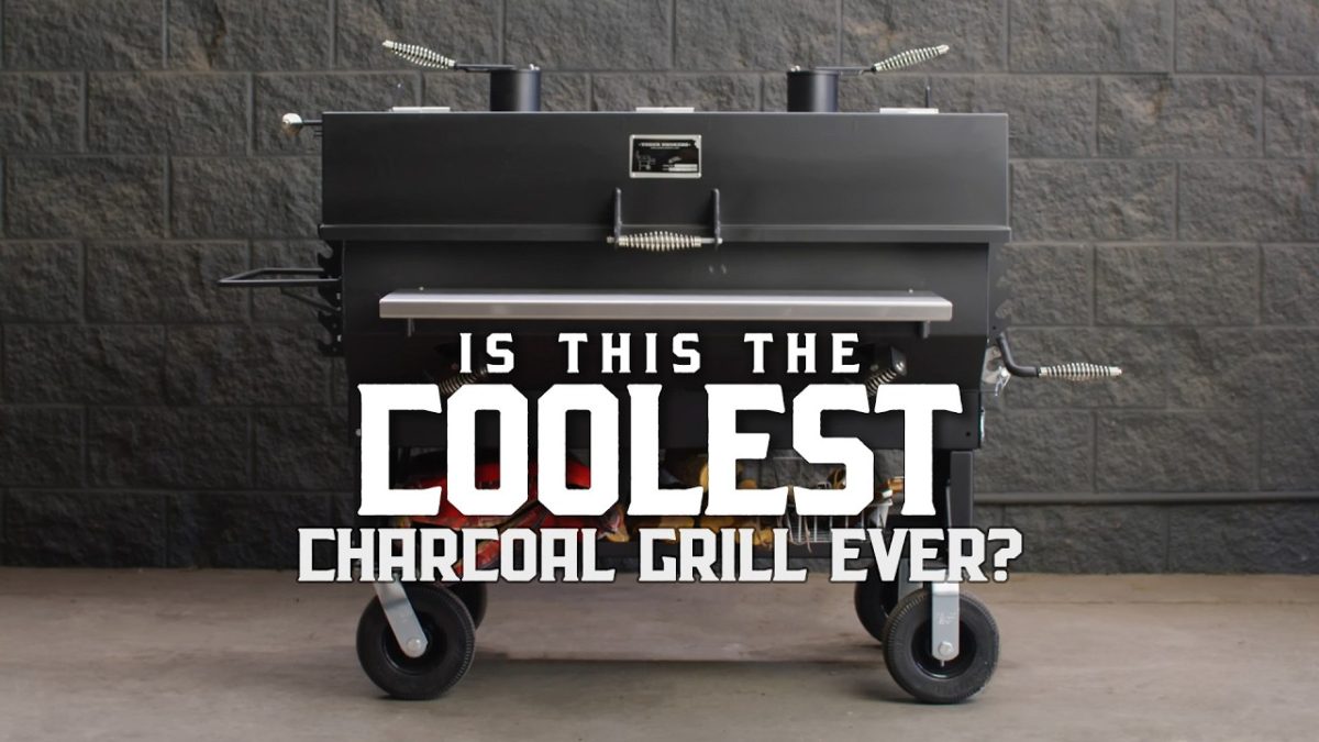 Is This The Coolest Charcoal Grill Ever?