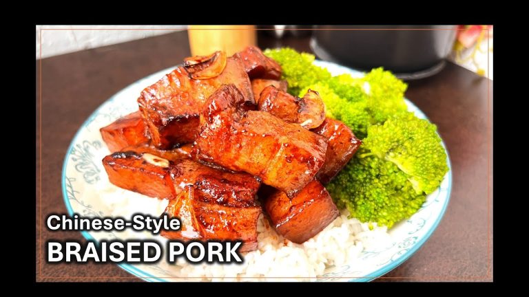 Chinese BRAISED PORK BELLY Recipe | Easy and Simple Chinese-style Restaurant Recipe