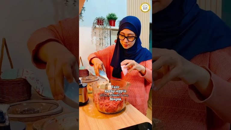 BIAR PAGI tidak REMPONG | CARA BIKIN BEEF PATTY MINI FROZEN AWET 1 BULAN | CHOPPER IDEALIFE