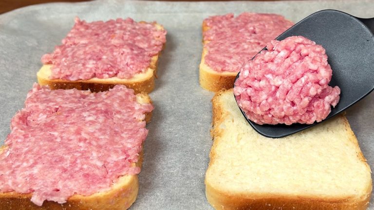 If you have bread and ground beef. This is probably the best ground beef recipe!