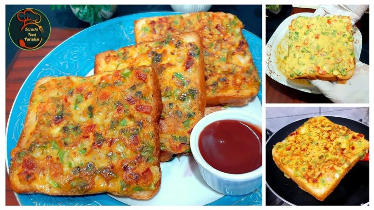 Bread Snack Recipe | Evening Snacks Recipe | Breakfast Recipes | Karachi Food Paradise |