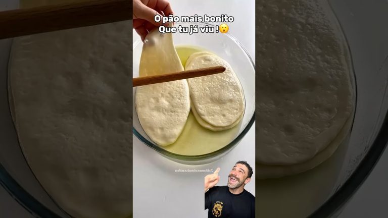 O pão mais bonito que tu já viu!#shorts #dicas #pão #receitas