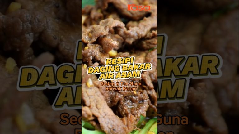 Resipi Daging Bakar Air Asam