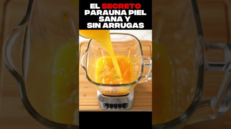 Este es mi secreto para una piel radiante con zanahoria 🥕 y naranja 🍊 que le dice NO a las arrugas ✨