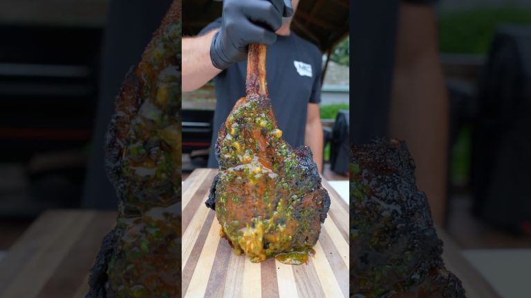 How to grill a tomahawk steak