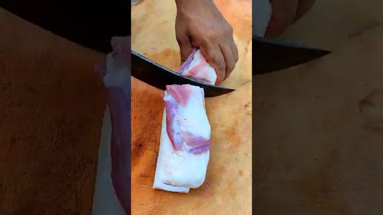 PORK PANNER RECIPES || Pork Cooking Recipe in Village