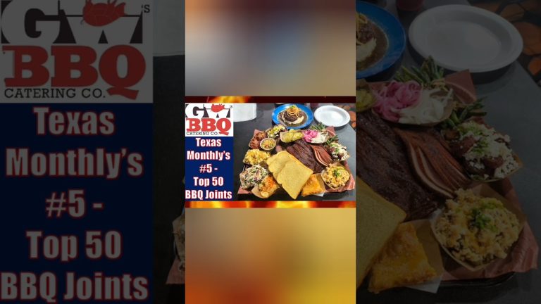 GW's BBQ review preview #texasmonthly #top50 #texasbbq #allunacyqing #gwsbbq @chieffirewood1137