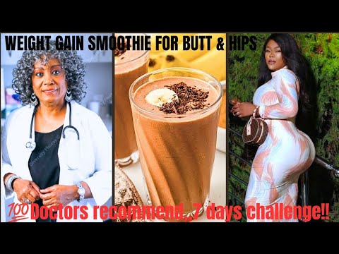HIGH PROTEIN OATS BREAKFAST SMOOTHIE/POST WORKOUT SHAKE/💯DOCTORS APPROVE 5 DAYS WEIGHT GAIN SMOOTHIE