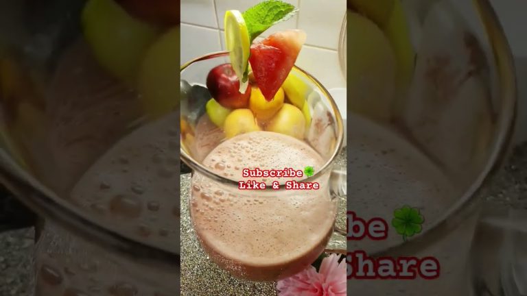Healthy Watermelon Banana Cooler Smoothie#food#cooking#shorts#easy