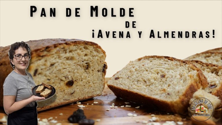 ¡Pan de Molde! de ¡Avena y Almendras! 🍞