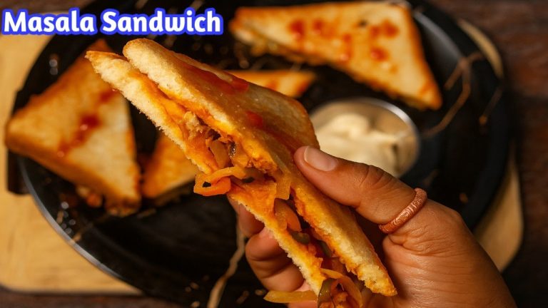 Bakery Style Veg Bread Toast Sandwich||वेजब्रेडटोस्ट#ushafoodlab#cooking#recipe#breakfast