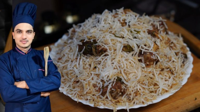 Beef Biryani Recipe|Degi Style Biryani Recipe|White Biryani Recipe By Chef M Afzal|