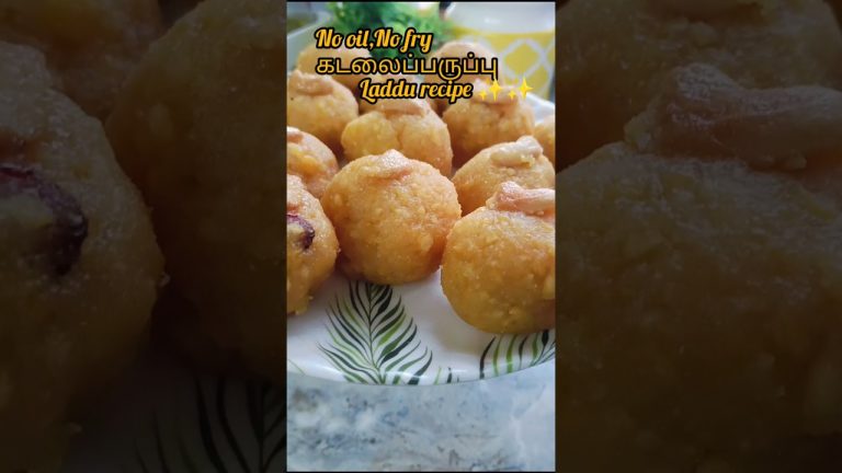 ✨No oil,No fry,பூந்தி பொரிக்க தேவையில்லை #laddu recipes in tamil #shorts