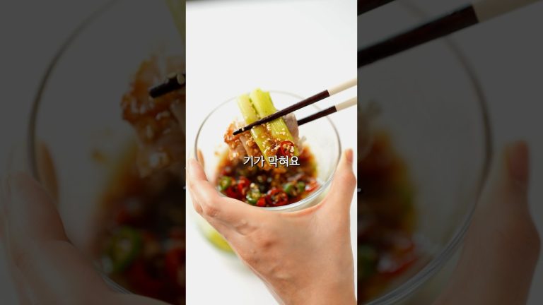 전자렌지로 만드는 대패 삼겹살 수육 #레시피