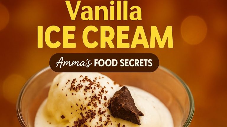 Homemade Vanilla Ice Cream 🍨 | Easy & Creamy Recipe | Summer Special Dessert at Home