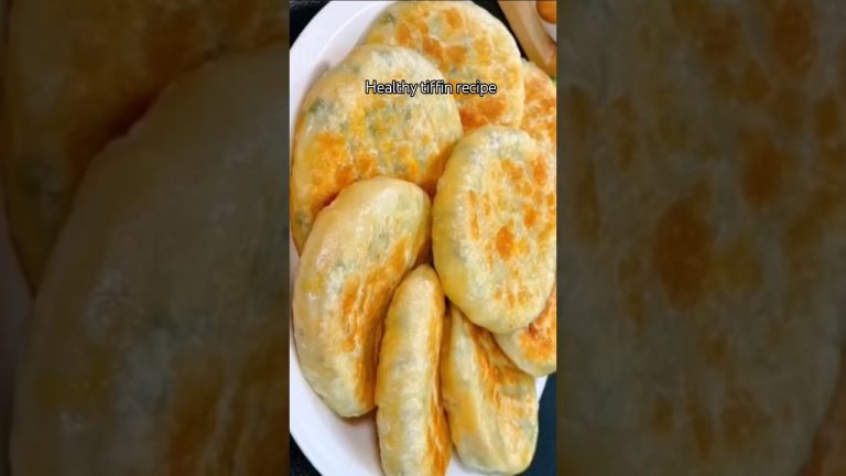 বাচ্চাদের টিফিনে এটা দিলে খুব খুশি হবে । হেলদি ব্রেকফাস্ট 😋healthy breakfast/tiffin recipe