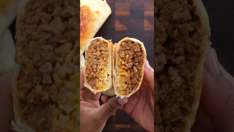Beef and Bean Burritos #recipe #easyrecipe
