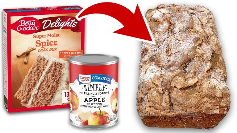 Easy Apple Bread with Cake Mix – 10 Apple Recipes For Fall!