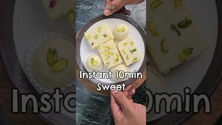 Instant Sweet Recipe…Mithai ki Easy RecipeJhatphat Taiyaar #Shorts