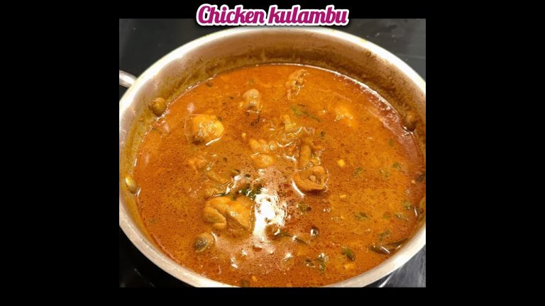 சிக்கன் குழம்பு👌|Chicken kulambu recipe in tamil |chicken kuzhambu recipe in tamil #shorts #viral
