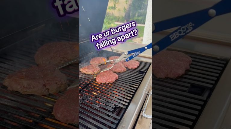 Are Your Burgers falling apart? Watch this for the number 1 trick and to see our BBQ Croc in action