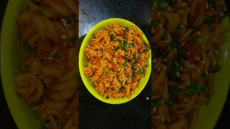 Chilli Garlic Pasta / Unique Pasta Recipe 🍝          #youtubeshorts #pasta #maggi #chilligarlic #fyp