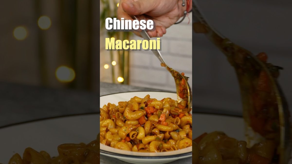 Chinese Macaroni #chinese #indochinese #macaroni #pasta @UKitchenSAI