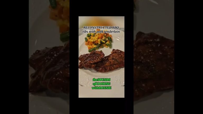 RECONSTRUCTED PORK RIBS: The Ultimate Pork Tenderloin Hack