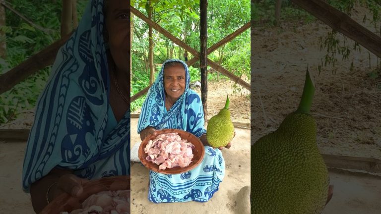 You Won’t Believe How Good This Jackfruit and chicken Curry Tastes #shorts #food #chickenrecipe