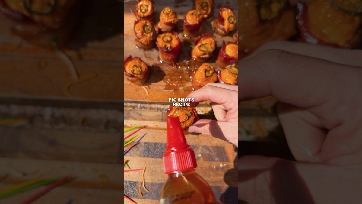 BBQ pig shots recipe 🥓🍯