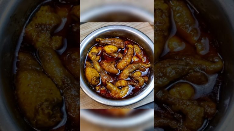 Super Delicious Chicken Skin Curry Recipe #shorts #ytshorts #trendingshorts #viralshorts