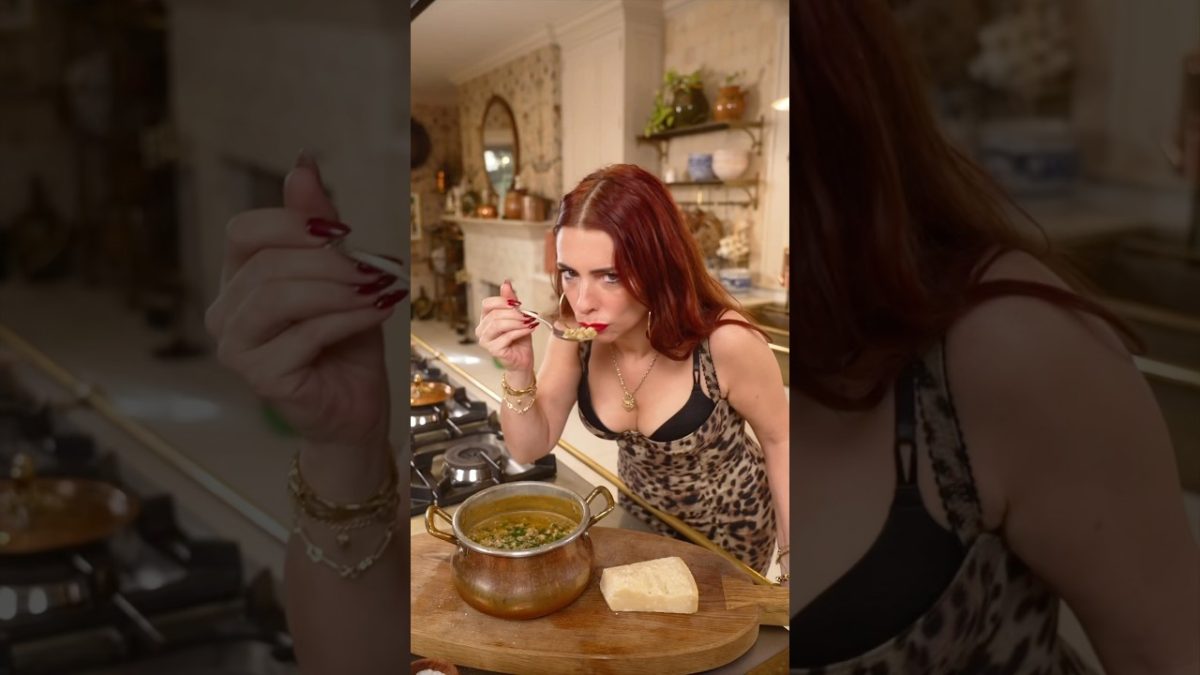 ONE POT Lentil Soup Pasta