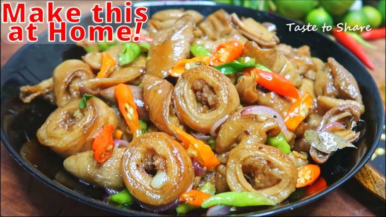 Ganitong Luto Naman‼️Pork Tumbong🔥SIMPLE WAY of COOKING Pork large Intestine recipe 💯✅
