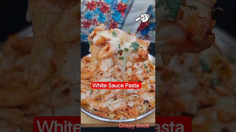 Without Oven White Sauce Cheese Pasta Recipe | Pasta Recipe#pastarecipe #recipe