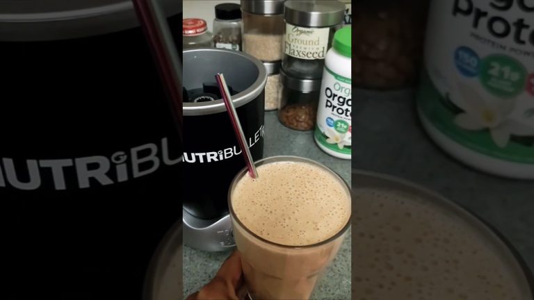 Creamy, Delicious & Nutritious Smoothie – See my ingredients 🥤#smoothies #healthydrink