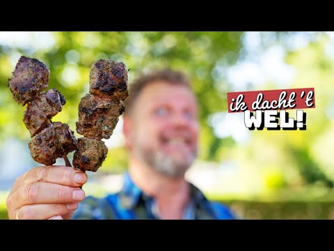 Zou jij de BBQ aansteken voor twee spiesjes?