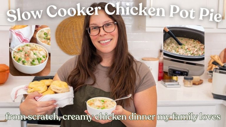 Slow Cooker Chicken Pot Pie Recipe