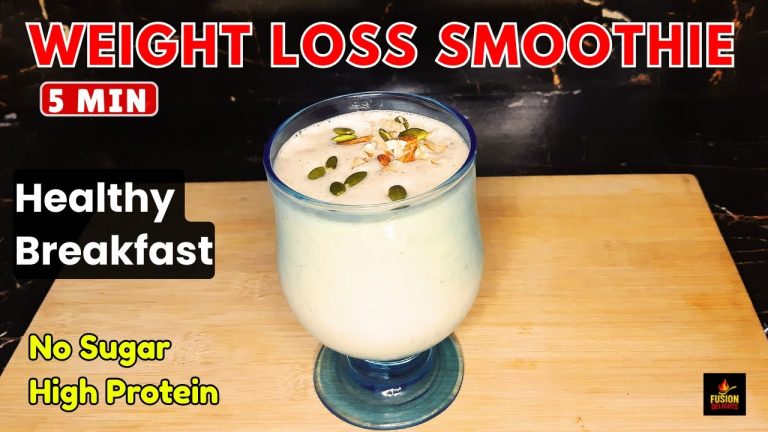 Protein Rich Smoothie | Weight Loss Drink By Fusion Delights | Healthy Breakfast Ideas