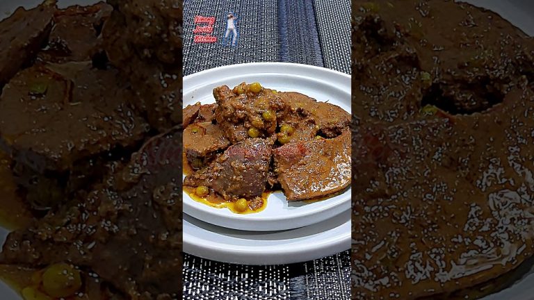 Level Up Your Liver! Pork Liver w/ Green Peas & Chili | Must-Try Recipe! #filipinodish #cooking