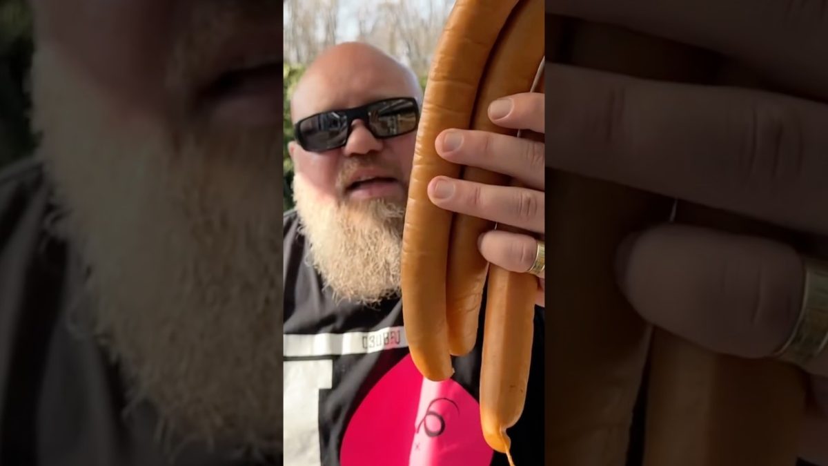 Der Bockwurst trick 😉 #030bbq #wurst