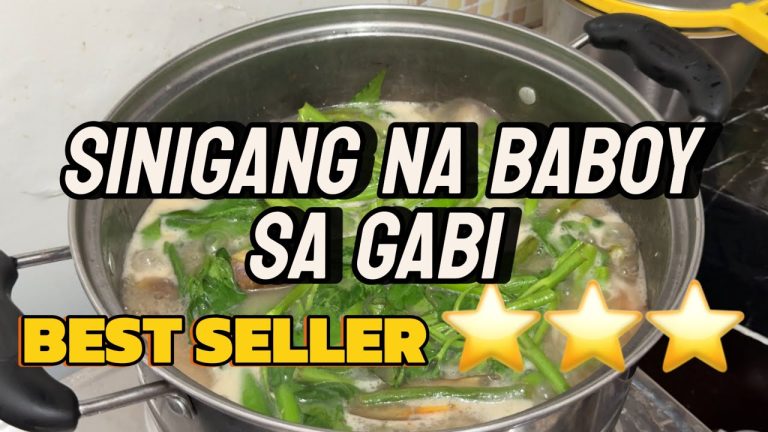How to Cook Pork Sinigang sa Gabi 🍲| Easy Filipino Recipe