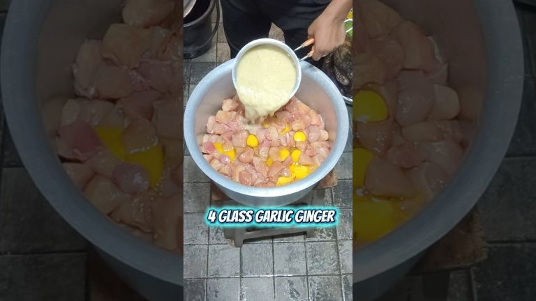 11 kg chicken tikka ki full recipe video full watch Kare video com #cooking #trending #shorts