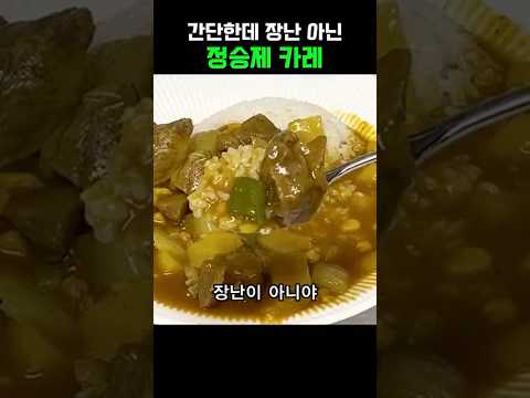 정승제 선생님 돼지고기 목살 왕 건더기 카레