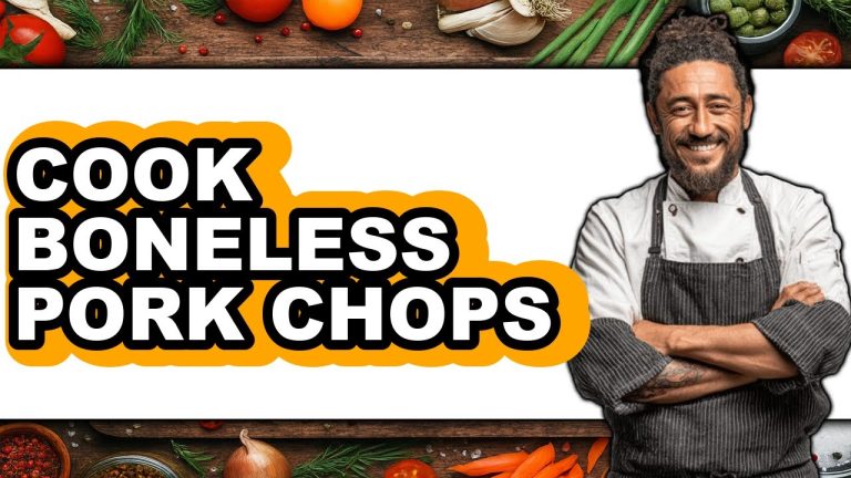 How to Cook Boneless Pork Chops
