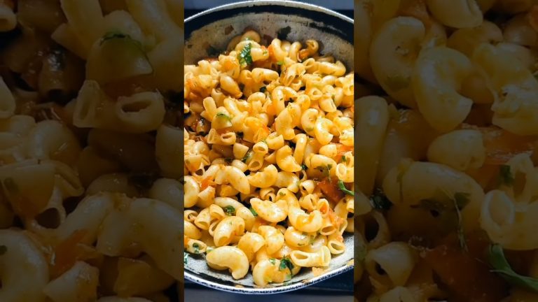 Homemade Macaroni Pasta Recipe | macaroni | #shorts #trending #viralvideo