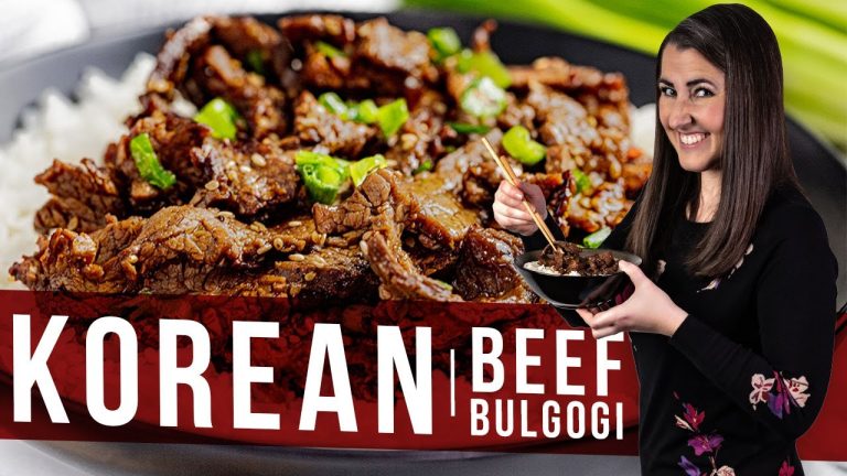 Korean Beef Bulgogi Recipe