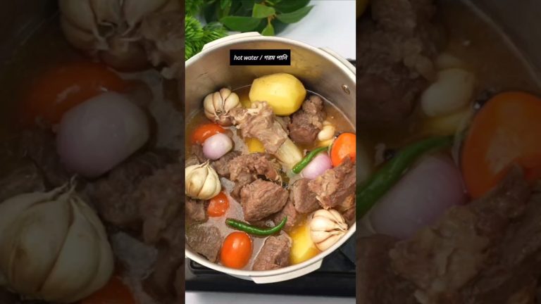 Peshawar Namkeen Gosht Recipe  #shorts