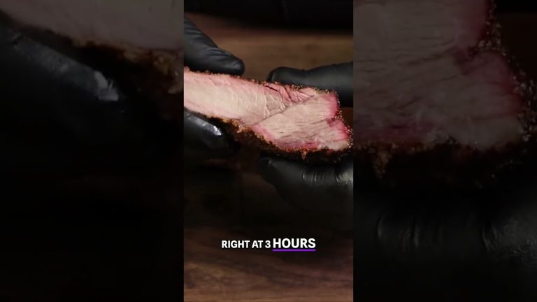 Smoked Pork Brisket #shorts #shortvideo #brisket #bbq #food #eat