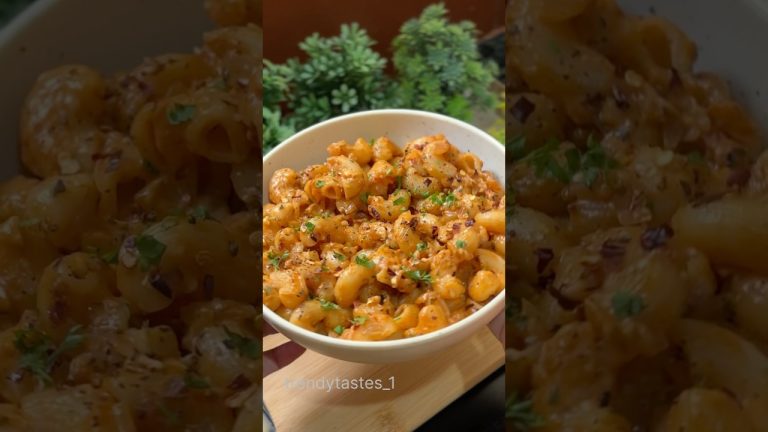 Cheesy Macaroni Recipe | #shorts #shortsfeed #foodshorts